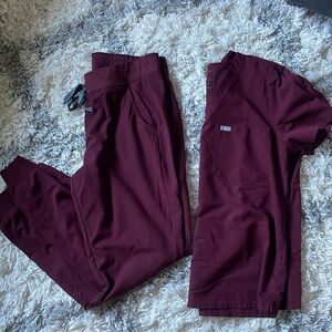 BURGUNDY🍿FIGS SET L/LT